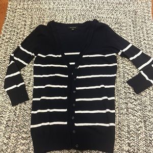 The Limited Striped Cardigan